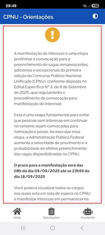 Orientações