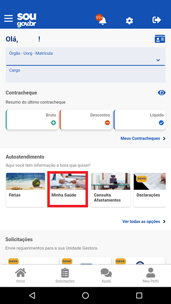 Como incluir e enviar atestado de saúde no SOU? — Portal do Servidor