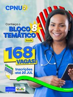 Bloco 8 do CPNU 2 seleciona profissionais da área de saúde