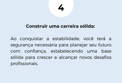 Card - Construir uma carreira sólida