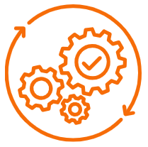 Ícone de processos em ciclo