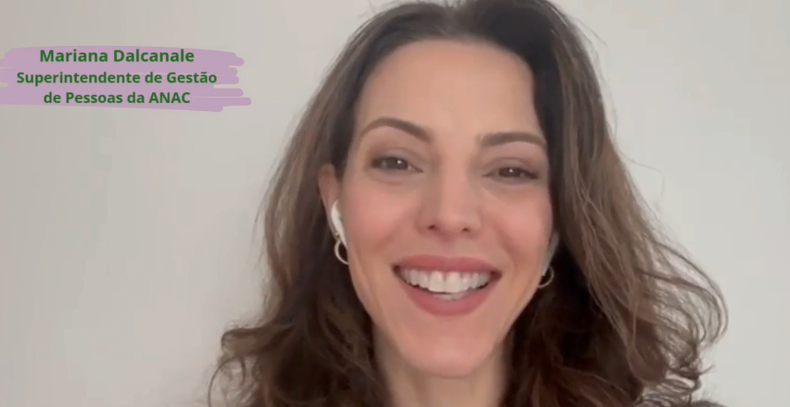 Foto de Mariana Dalcanele, Superintendente de Gestão de Pessoas da Anac