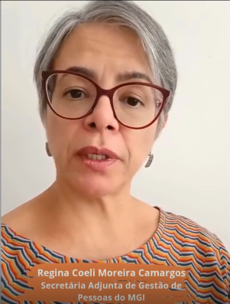 Foto de Regina Camargos, secretária ajunta de gestão de pessoas do MGI