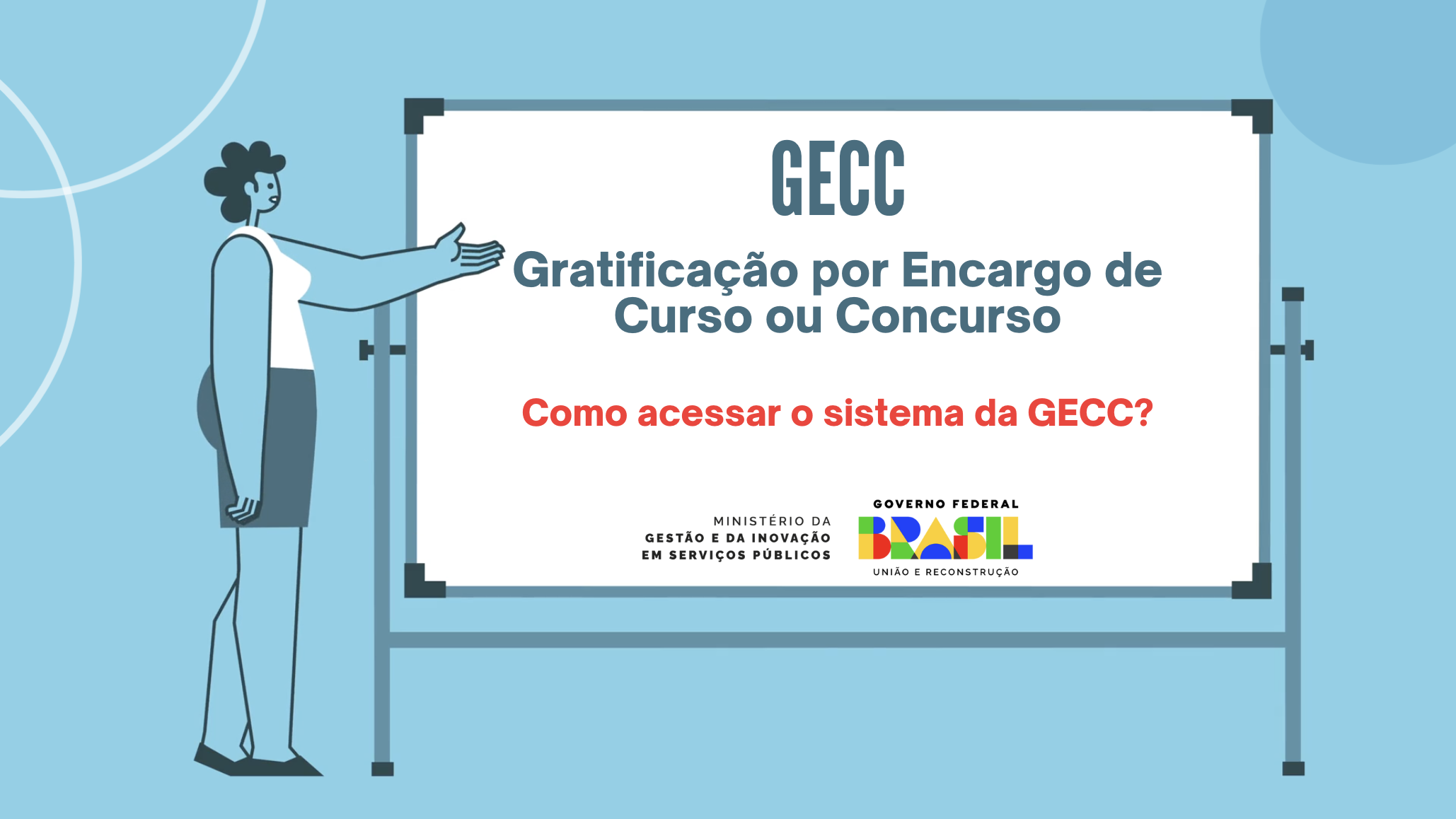 Desenho de um mulher ensinando