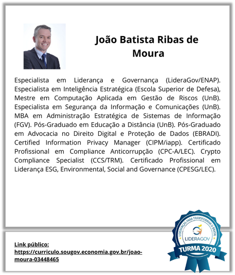 João Batista Ribas de  Moura