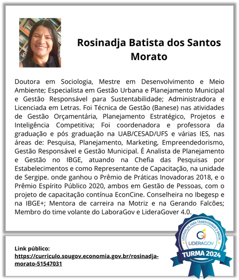 Rosinadja Batista dos Santos Morato