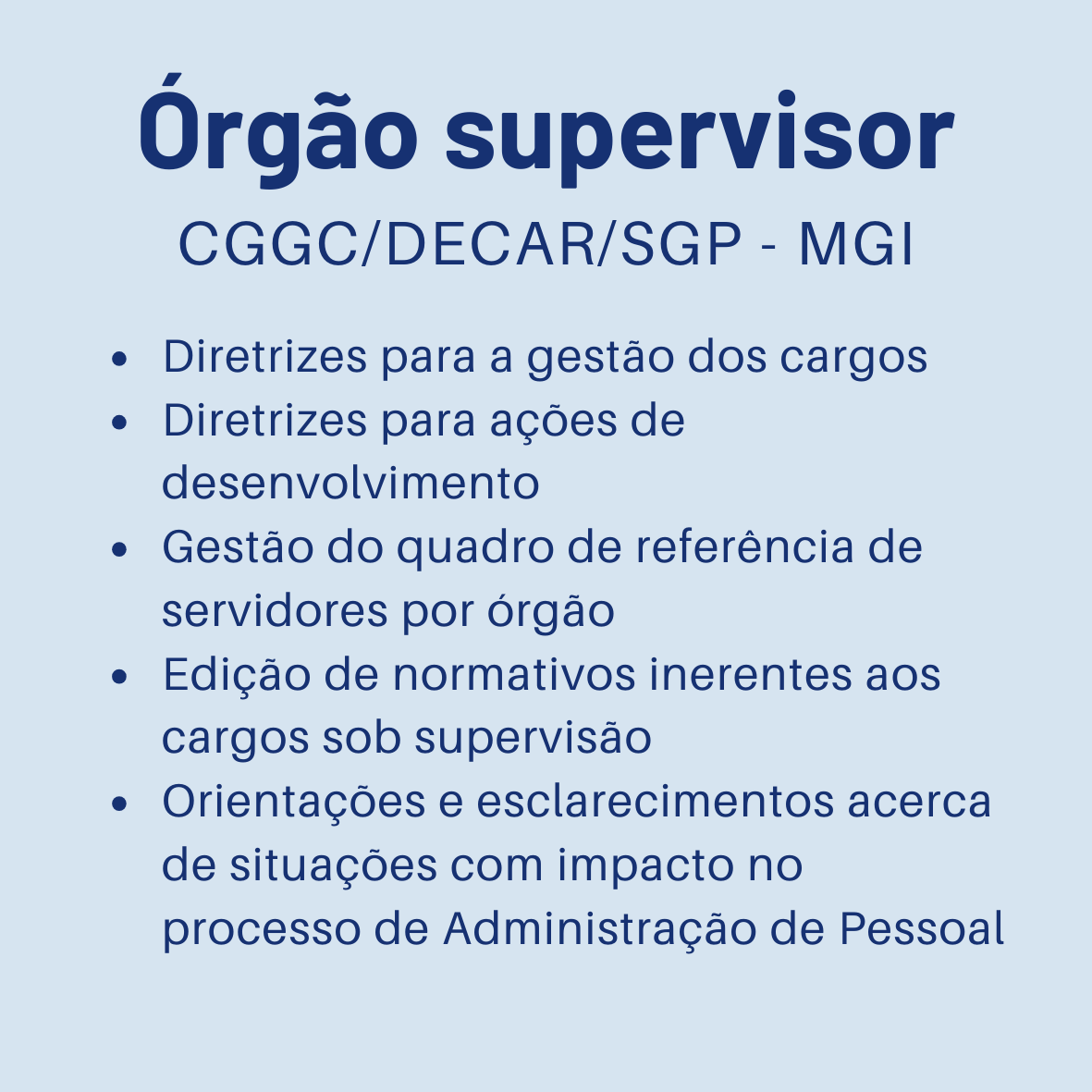 atribuições órgão supervisor normatizar movimentação, publicar movimentação