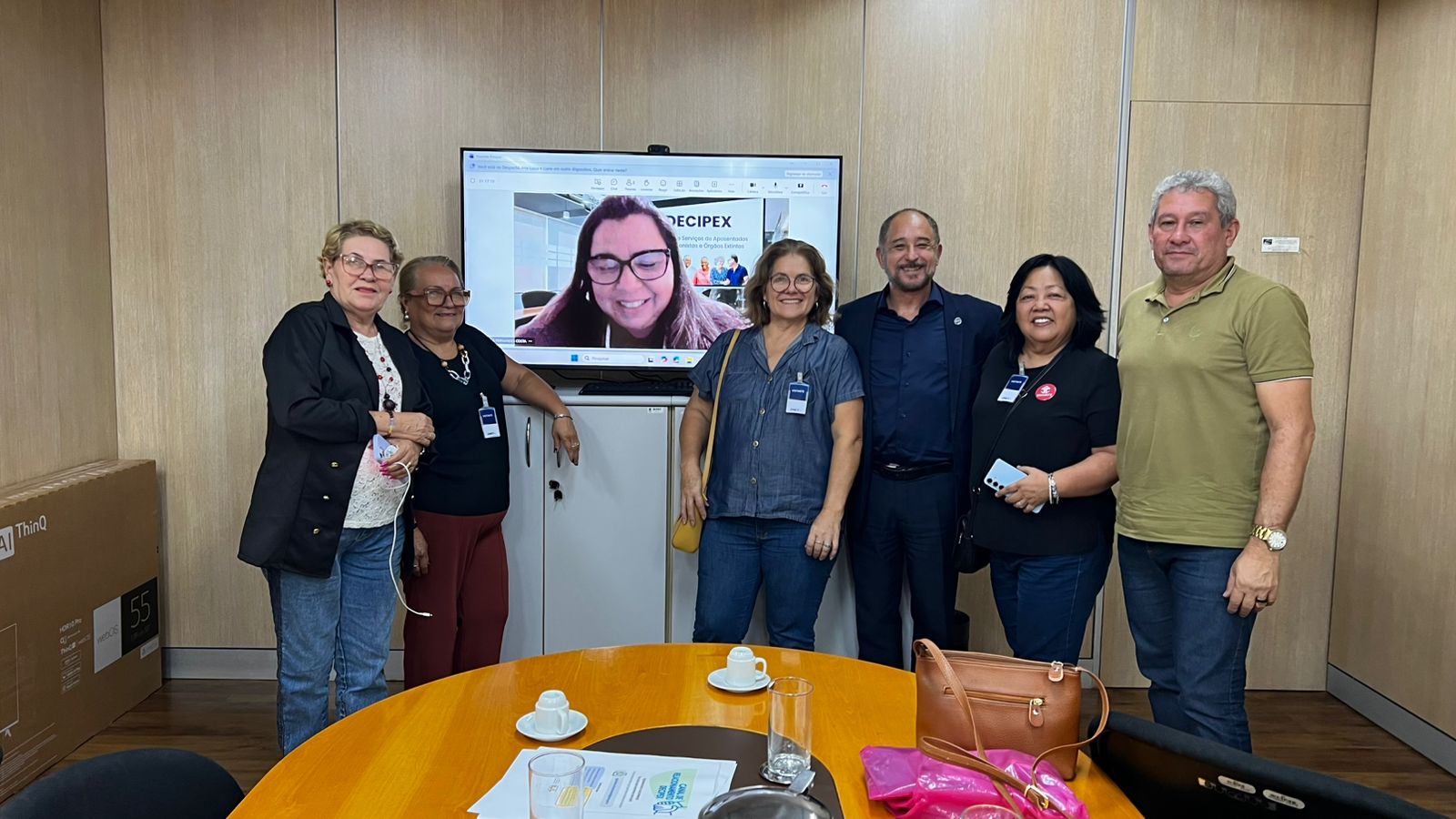 Representantes da FRESPAR na DECIPEX