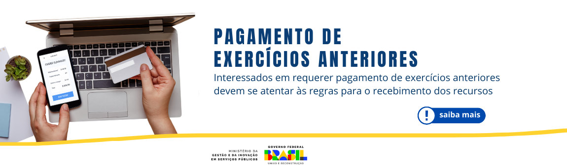 Pagamento de Exercícios Anteriores