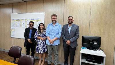 Representantes do Sinpol/RR em reunião realizada dia 11 de março Sinpol/RR