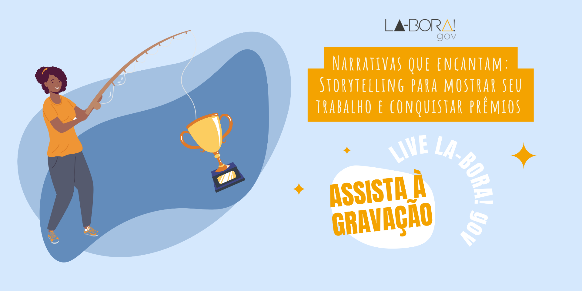 Assista à gravação: Storytelling para mostrar seu trabalho e conquistar prêmios