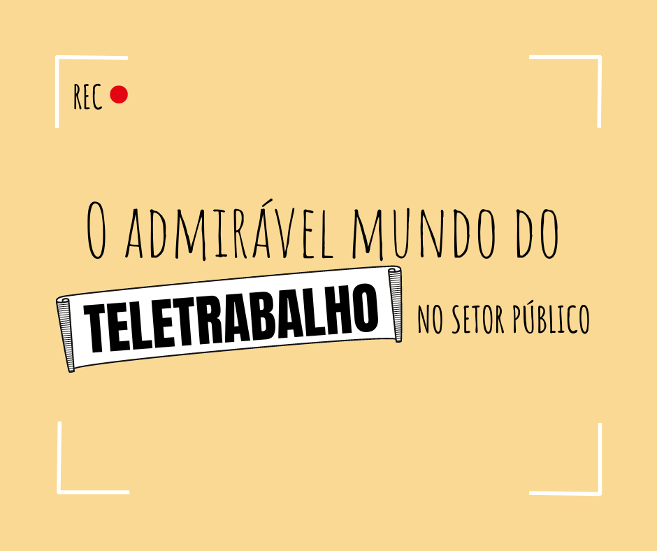 O Admirável Mundo do Teletrabalho no Setor Público