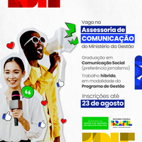 Gestão abre processo seletivo para atuação na Assessoria de Comunicação Social