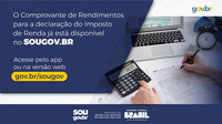 Comprovante de rendimentos para a declaração de imposto de renda já está disponível!