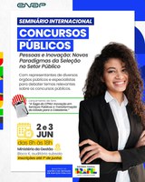 Ministério da Gestão promove seminário internacional sobre concursos públicos