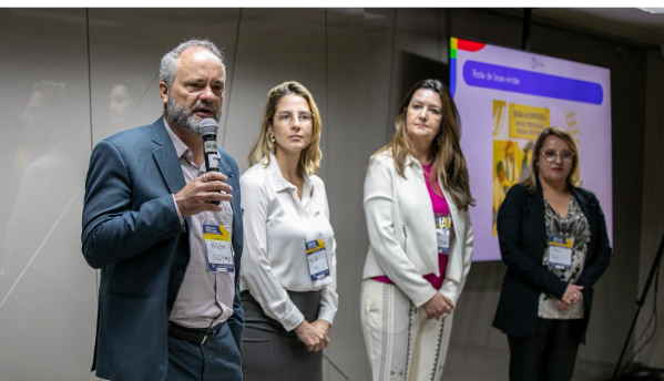 Secretário de Gestão de Pessoas, José Celso Cardoso, durante a abertura do evento. Foto: Washington Costa