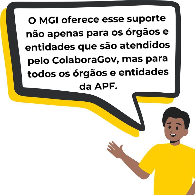Imagem com aviso escrito