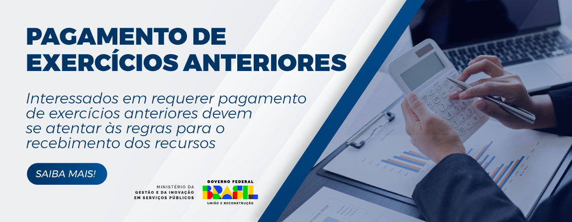 Decipex - pagamento exercícios anteriores