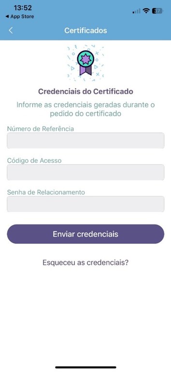 Transparência com o certificado digital