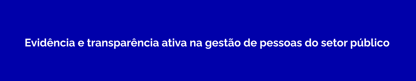 banner: Evidência e transparência ativa na gestão do setor público