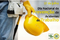 Dia Nacional de Prevenção de Acidentes de Trabalho