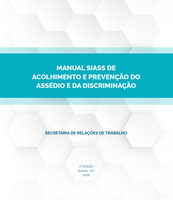 Manual SIASS de Acolhimento e Prevenção do Assédio e da Discriminação