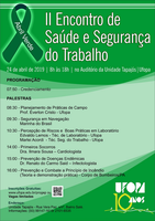 UFOPA promove II Encontro de Saúde e Segurança do Trabalho