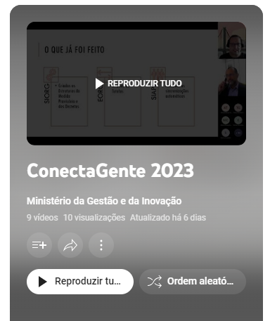 2023 - Playlist do ConectaGente