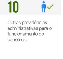 Outras providências administrativas para o funcionamento do consórcio.