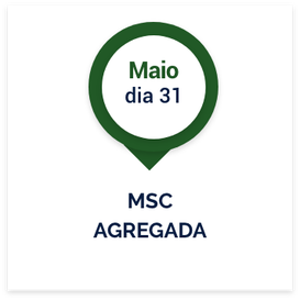 Dia 31 de Maio: MSC agregada