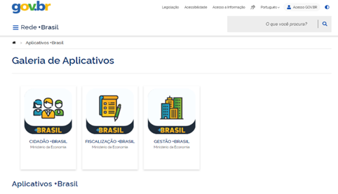 Galeria de Aplicativos