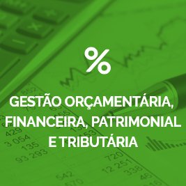 Gestão orçamentária, financeira, patrimonial e tributária