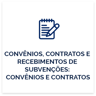 Convênios, Contratos e Recebimentos de Subvenções e a Auxílios