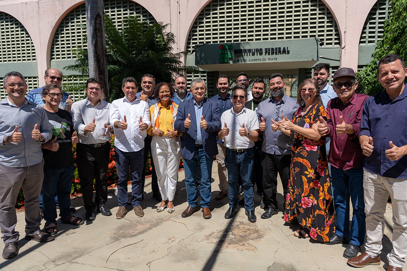Ministro da SRI se reúne com diretores do Instituto Federal do Ceará