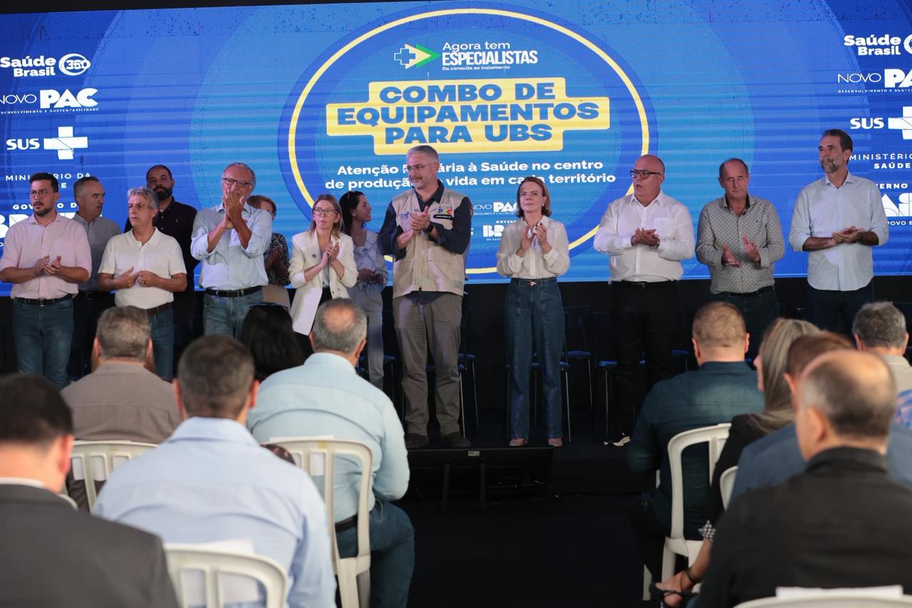 Entre os anúncios, estão novos e serviços e equipamentos como ambulâncias do SAMU, unidades odontológicas e kits de cirurgia