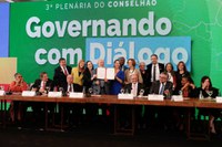 Conselhão realiza reunião plenária com presença do presidente Lula