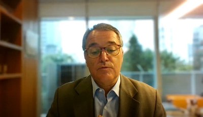 Dan Ioshpe durante encontro remoto com o Conselhão