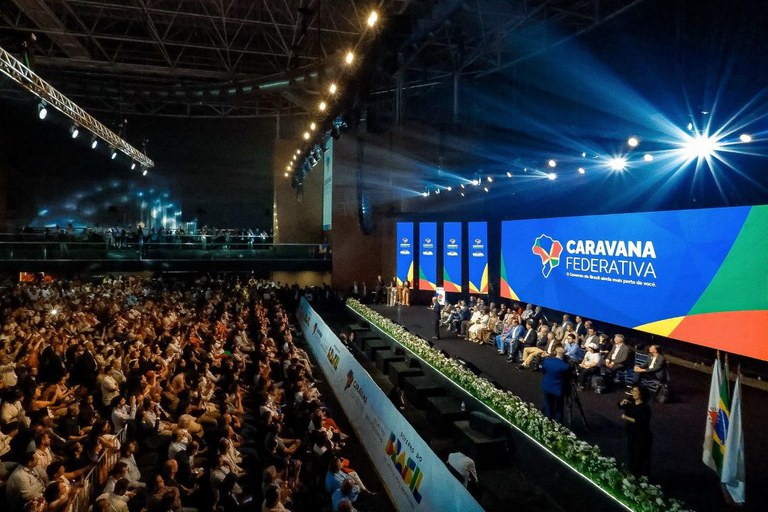 Auditório com a Caravana Federativa em Belo Horizonte
