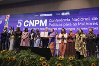 Ministra Gleisi Hoffmann prestigia abertura da 5ª Conferência Nacional de Políticas para as Mulheres