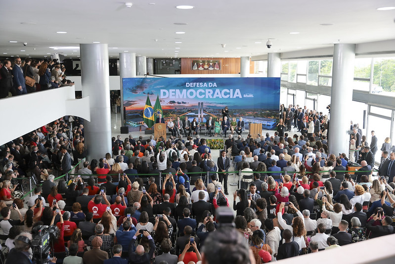 Ato aconteceu na manhã desta quinta (8), em Brasília