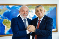 Lula dá posse a José Guimarães como novo ministro da Secretaria de Relações Institucionais da Presidência da República