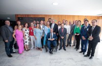 Ministro e secretário de Assuntos Federativos recebem prefeitos da Alta Mogiana