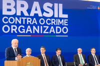Presidente Lula lança o programa Brasil Contra o Crime Organizado