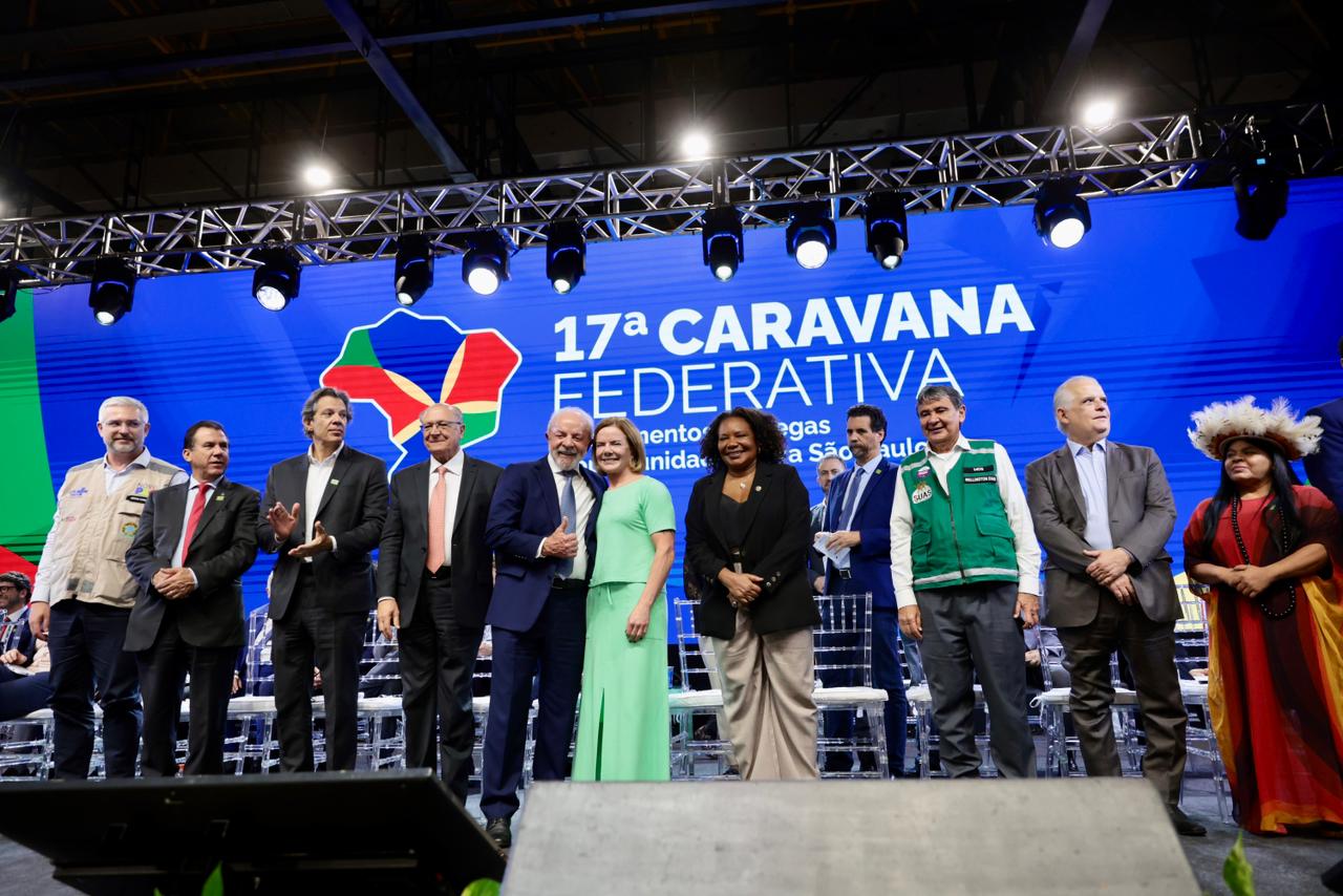Presidente Lula abre 17ª edição da Caravana Federativa em São Paulo