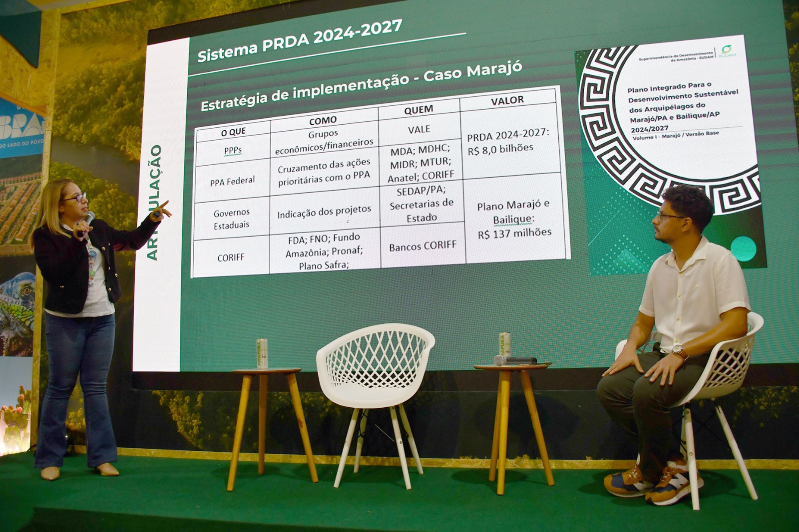 COP30: nova Sudam expõe instrumentos de planejamento do desenvolvimento da Amazônia