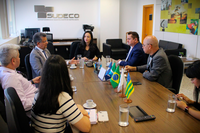 Deputado Federal Reginaldo Veras visita Sudeco para conhecer seus principais projetos e instrumentos de atuação