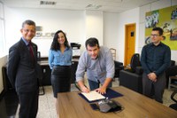 Servidor André Celso toma posse como Coordenador de Acompanhamento e Avaliação da Execução de Projetos da DIPGF