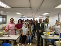 Gestores da Sudeco conhecem o projeto Brasília Fashion Lab