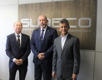 Prefeito eleito de Sinop (MT) conhece a sede da Sudeco