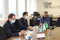 Sudeco recebe prefeito de Nova Mutum (MT)